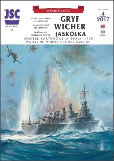 Polish ships GRYF, WICHER, JASKOLKA
