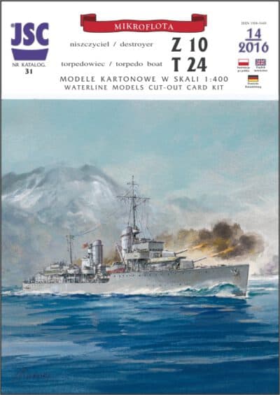 German destroyer Z 10, torpedo boat T 24