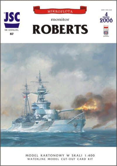 British monitor ROBERTS