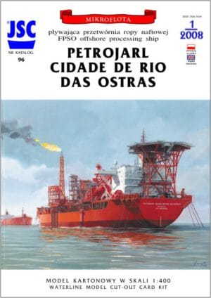 FPSO offshore processing ship PETROJARL CIDADE DE RIO DAS OSTRAS
