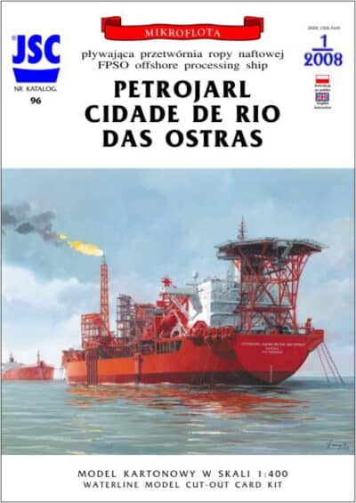 FPSO offshore processing ship PETROJARL CIDADE DE RIO DAS OSTRAS