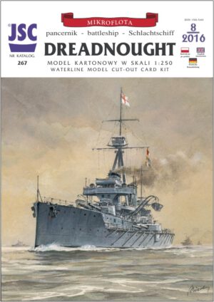 British battleship DREADNOUGHT