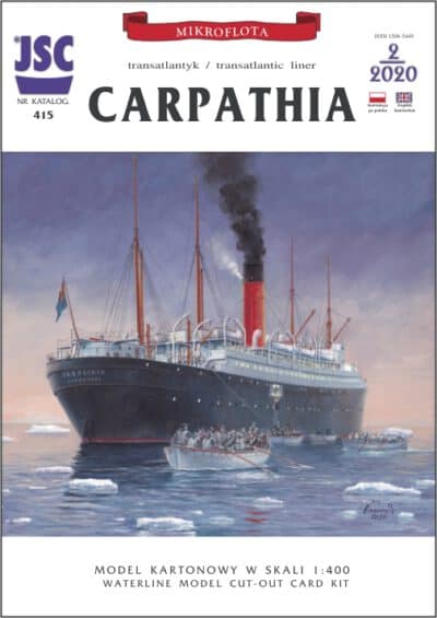 British transatlantic liner CARPATHIA