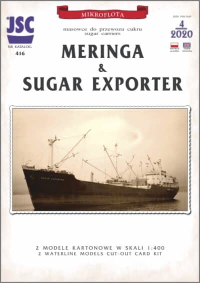 Australian and British sugar carriers MERINGA & SUGAR EXPORTER
