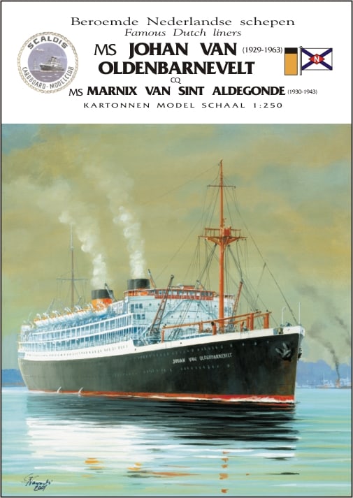 Johan van Oldenbarnevelt SMN cq Marnix van St.Aldegonde 1/250