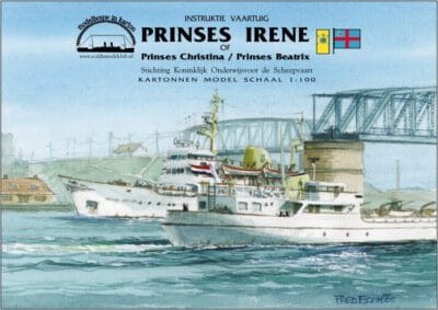 Prinses Irene opleidingsschip van het KOF 1/100