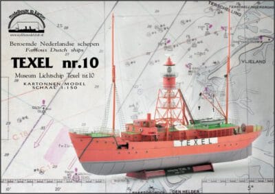 Lichtschip Texel Nr.10 1/250