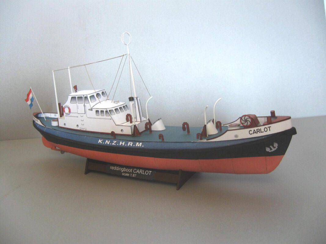 Carlot reddingsboot van de KNZHRM 1965 1/87