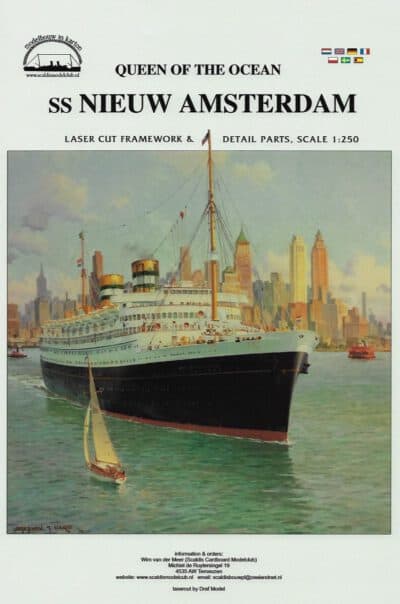 Nieuw Amsterdam LASER rompdelen 1/250