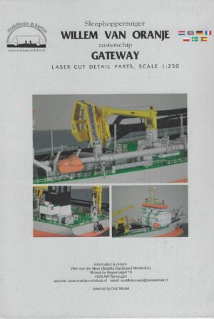 Willem v Oranje cq Gateway,relingen,trappen,ladders,gangway-