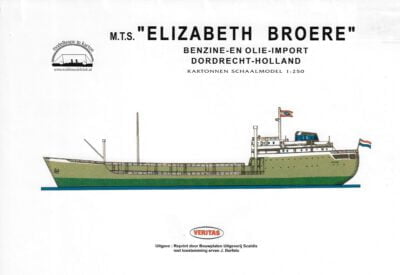 m.t.s Elizabeth Broere, schaal 1/250