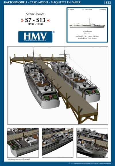 S7 - S13 Snelboot (193401935) 1:250
