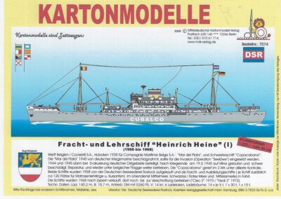 Vrachtschip "Heinrich Heine"  1:250