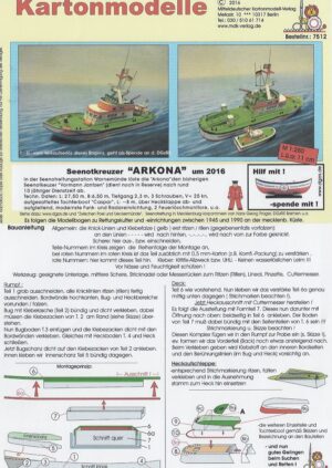 Reddingsboot "Arkona" 1:250