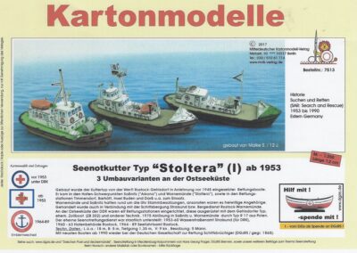 Reddingsboten "Stoltera"  1:250