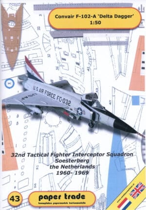 Convair F-102-A Delta Dagger Soesterberg 1:50