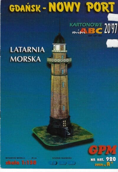 GPM Vuurtoren Gdansk Nowy Port 1:150