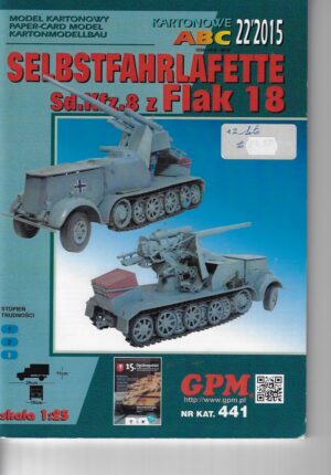 Selbstfahrlafette FLAK 18 1:25 met 2 lasersets