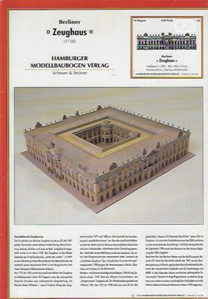 HMV Zeughaus 1730 1:250