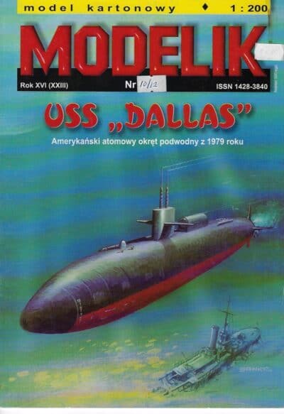 Onderzeeboot Dallas 1:200