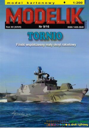 Tornio 1:200 inclusief laserset spanten en dek