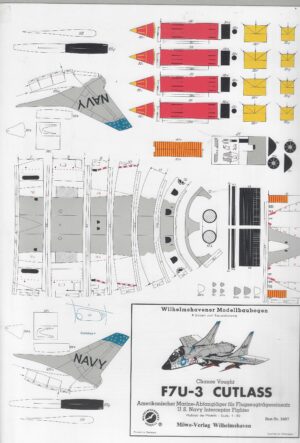 Möwe F7U-3 Cutlass 1:50