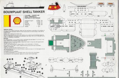 Shell F-Tanker schaal 1/475