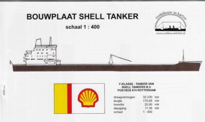 Shell F-Tanker schaal 1/400