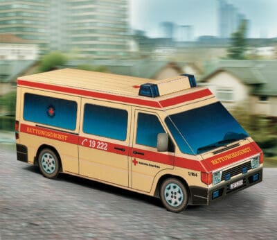 Ziekenwagen , schaal 1:9
