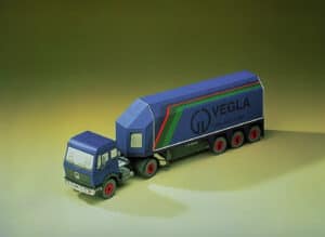 Mercedes vrachtwagencombinatie, schaal 1:50