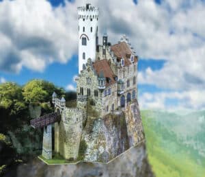 Lichtenstein, schaal 1:160 = N schaal