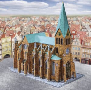 Gebouwen : St Lukaskerk, schaal1:87