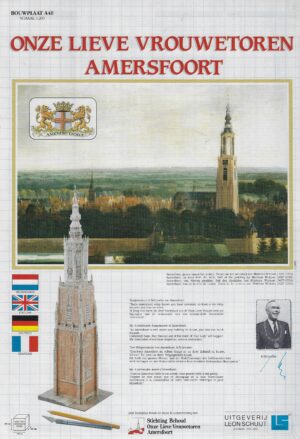 Bouwplaat Onze lieve vrouwetoren Amersfoort