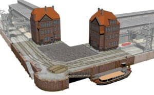 Verwaltungsgebäude Hafenanlagen 1:250 - Afbeelding 2