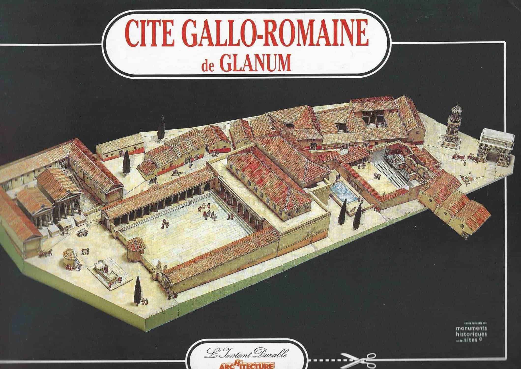 Cite Gallo-Romaine de Glanum (L'instant durable) schaal 1:200
