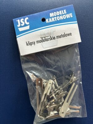 JSC lijmklemmen voor papier (10 stuks)
