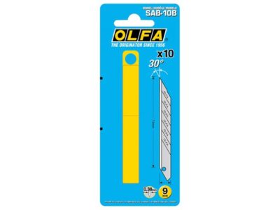 Vervangmessen SAB 10B  met 30 graden