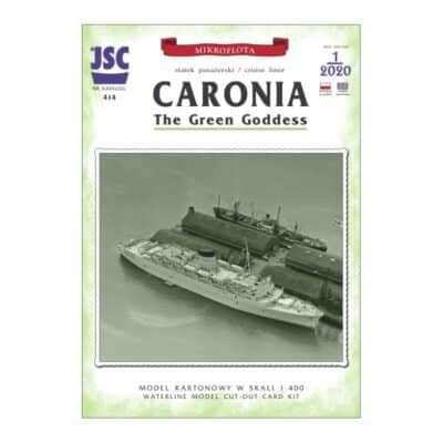 British cruise ship CARONIA 1:250