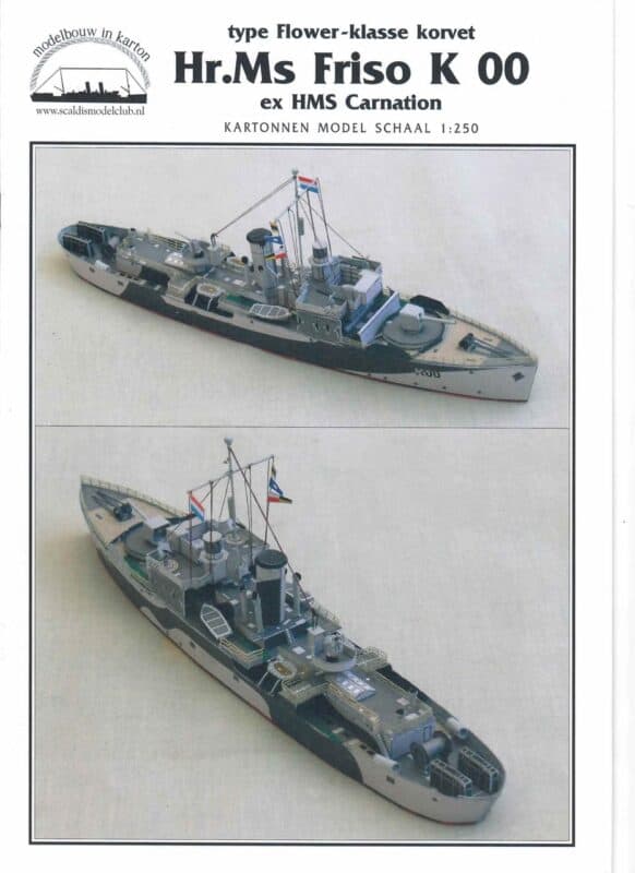 korvet Friso 1/250 ex Carnation