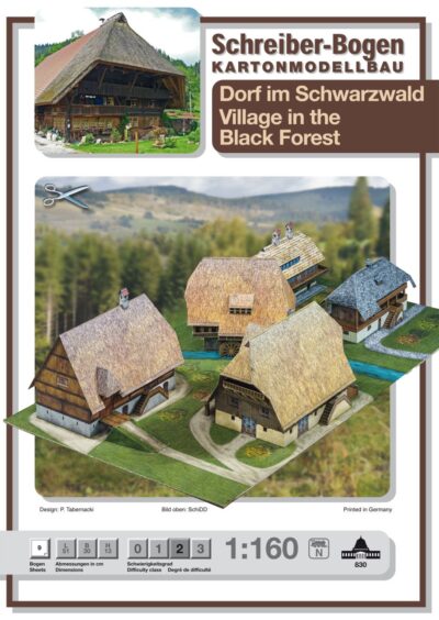 Dorf im Schwarzwald 1:160
