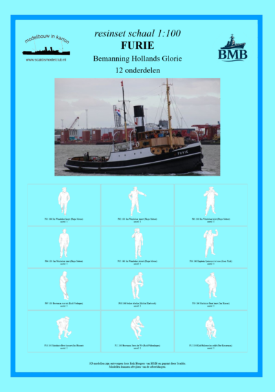 Scaldis 3D RESIN Furie Bemanning Hollands Glorie