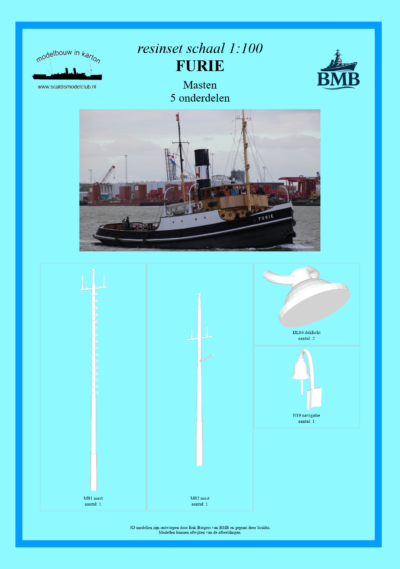 Scaldis 3D RESIN Furie Masten