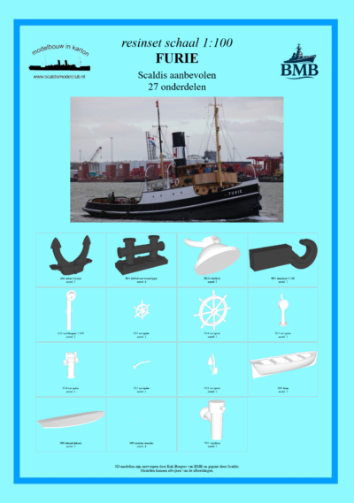 Scaldis 3D RESIN Furie Scaldis aanbevolen