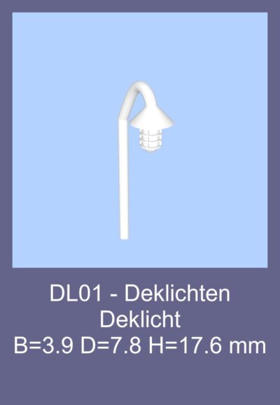 Alternative view of Scaldis 3D RESIN Generieke Set Deklichten